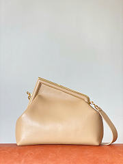 Fendi First Medium Beige Bag Size 32.5 x 15 x 23.5 cm - 1