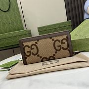 Gucci Bamboo Brown Wallet Size 19 x 11 x 3 cm - 5