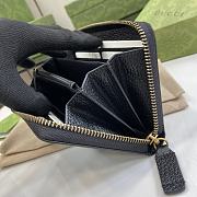 Gucci Zipper Wallet Black Size 19 x 11 x 2.5 cm - 4