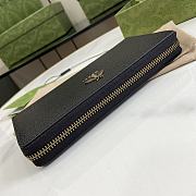 Gucci Zipper Wallet Black Size 19 x 11 x 2.5 cm - 2