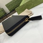 Gucci GG Zipper Wallet Black Size 19 x 11 x 2.5 cm - 6