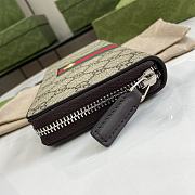 Gucci Zipper Wallet Brown/Bee Size 19 x 11 x 2.5 cm - 2