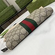 Gucci Zipper Wallet Brown Size 19 x 11 x 2.5 cm - 4