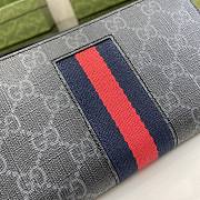 Gucci Zipper Wallet Black/PVC Size 19 x 11 x 2.5 cm - 4