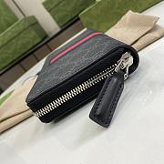 Gucci Zipper Wallet Black/PVC Size 19 x 11 x 2.5 cm - 2