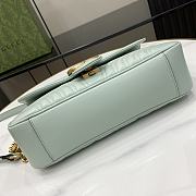 Gucci GG Marmont Light Green Size 26 x 13 x 6 cm - 6