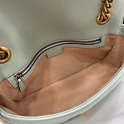 Gucci GG Marmont Light Green Size 26 x 13 x 6 cm - 3