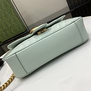 Gucci GG Marmont Light Green Size 22 x 13 x 6 cm - 3