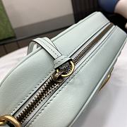 Gucci GG Marmont Small Shoulder Bag Light Green 13 x 24 x 7 cm - 2