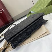 Gucci GG Emblem Chain Bag Black Size 21 x 12.5 x 4 cm - 5