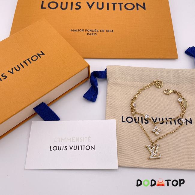 Louis Vuitton Bracelet Luckygram Gold - 1