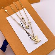 Louis Vuitton Double-layer LV Necklace - 4