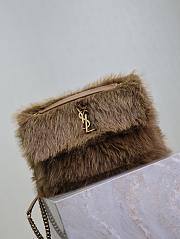  YSL Niki Large Shearling Shoulder Bag Size 28 × 21 × 8.5 cm - 4