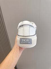 Dior B33 Sneaker Gray Smooth Calfskin  - 6