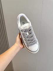 Dior B33 Sneaker Gray Smooth Calfskin  - 4