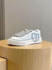 Dior B33 Sneaker Gray Smooth Calfskin  - 2