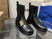 Burberry Black Boots - 5