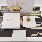 Dior D Retro Golden Egg Ring - 5