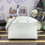 Louis Vuitton Lock It Medium Handbag M23061 White Size 36 x 15 x 29 cm - 4