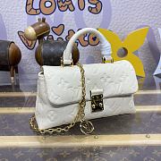 Louis Vuitton Nano Madeleine Bag M12145 Cream White Size 21 x 6 x 12.5 cm - 5