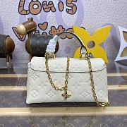 Louis Vuitton Nano Madeleine Bag M12145 Cream White Size 21 x 6 x 12.5 cm - 3