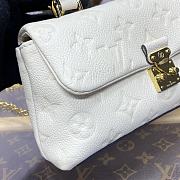 Louis Vuitton Nano Madeleine Bag M12145 Cream White Size 21 x 6 x 12.5 cm - 2