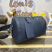 Louis Vuitton Keepall City Handbag M11602 Dark Blue Size 17 x 27 x 13 cm  - 4