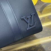 Louis Vuitton Keepall City Handbag M11602 Dark Blue Size 17 x 27 x 13 cm  - 3