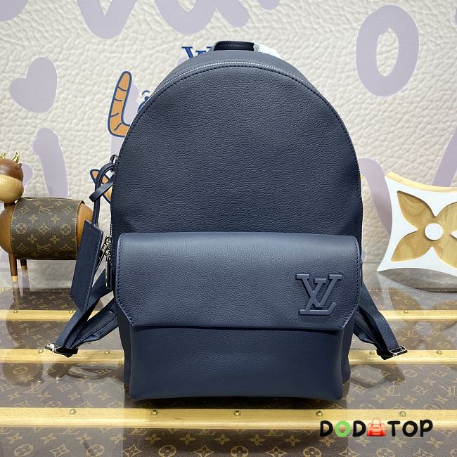 Louis Vuitton Aerogram Backpack M23708 Dark Blue Size 43 x 30 x 14 cm - 1