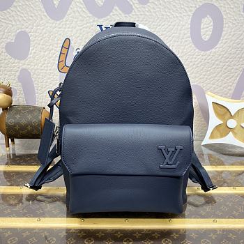 Louis Vuitton Aerogram Backpack M23708 Dark Blue Size 43 x 30 x 14 cm