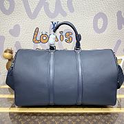 Louis Vuitton Keepall Bandoulière 50 Travel Bag M11693 Dark Blue Size 50 x 29 x 23 cm - 4