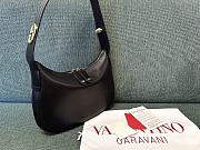 Valentino Hobo Underarm Bag Black Size 24 x 30 x 3 cm - 1