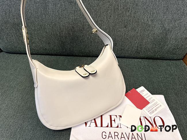 Valentino Hobo Underarm Bag White Size 24 x 30 x 3 cm - 1