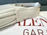 Valentino Hobo Underarm Bag White Size 24 x 30 x 3 cm - 6