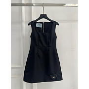 Prada Re-Nylon Mini Dress Black - 1