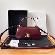 Celine Teen Lola 20 Dark Red Size 20 x 11.5 x 5 cm - 1