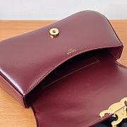 Celine Teen Lola 20 Dark Red Size 20 x 11.5 x 5 cm - 2