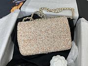 Chanel CF Tweed Sequins Size 20 x 15 x 7 cm - 3