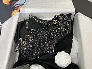 Chanel CF Tweed Sequins Black Size 20 x 15 x 7 cm - 3