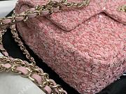 Chanel CF Tweed Sequins Pink Size 20 x 15 x 7 cm - 2