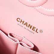 Chanel Woolen CF Flap Pink Size 15.5 x 25.5 x 6.5 cm - 6