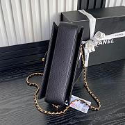 Chanel Classic Flap Bag Black Size 16 × 22 × 5 cm - 2