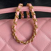 Chanel Classic Flap Bag Pink Size 16 × 22 × 5 cm - 6