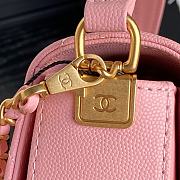 Chanel Classic Flap Bag Pink Size 16 × 22 × 5 cm - 4