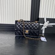 Chanel Tofu Bag Gold Chain Black Size 19.5 × 28 × 7 cm - 1