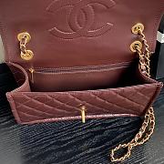 Chanel Tofu Bag Gold Chain Red Size 19.5 × 28 × 7 cm - 5