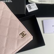 Chanel Classic Passport Holder Pink Size 14.5 × 10.5 × 2 cm - 3