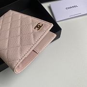 Chanel Classic Passport Holder Pink Size 14.5 × 10.5 × 2 cm - 5