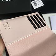 Chanel Classic Passport Holder Pink Size 14.5 × 10.5 × 2 cm - 6