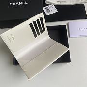 Chanel Classic Passport Holder White Size 14.5 × 10.5 × 2 cm - 2